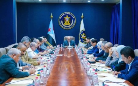 هيئة رئاسة المجلس الانتقالي الجنوبي تعقد اجتماعها الدوري وتقف أمام الأوضاع الإنسانية ..
