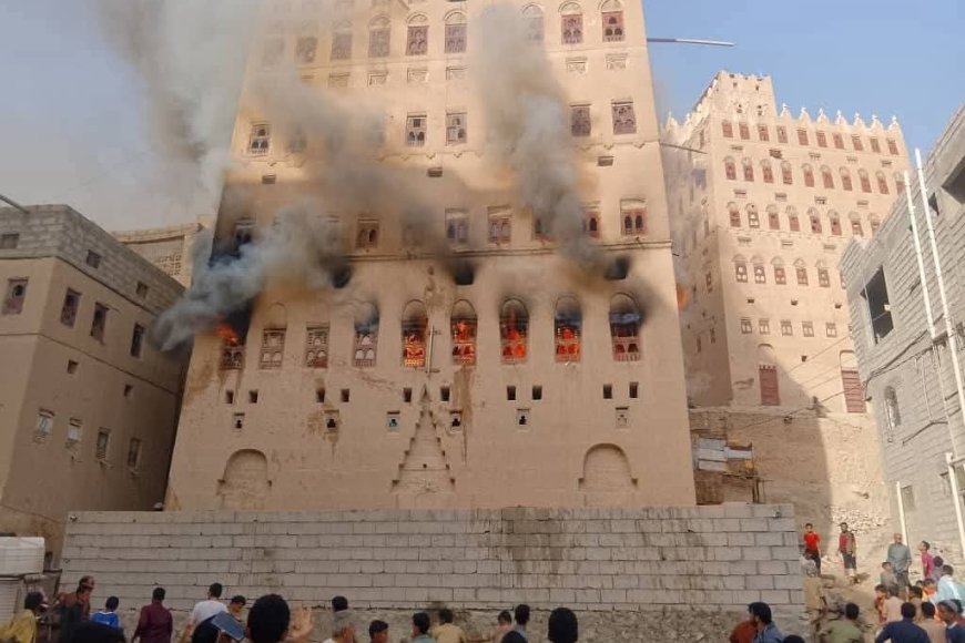 عاجل | حريقان متزامنان في جبلة والحوطة بميفعة شبوة يهددان المنازل والممتلكات