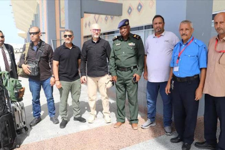 لتعزيز التعاون الأمني وفد من منظمة الشرطة الجنائية الدولية يصل إلى العاصمة عدن ..