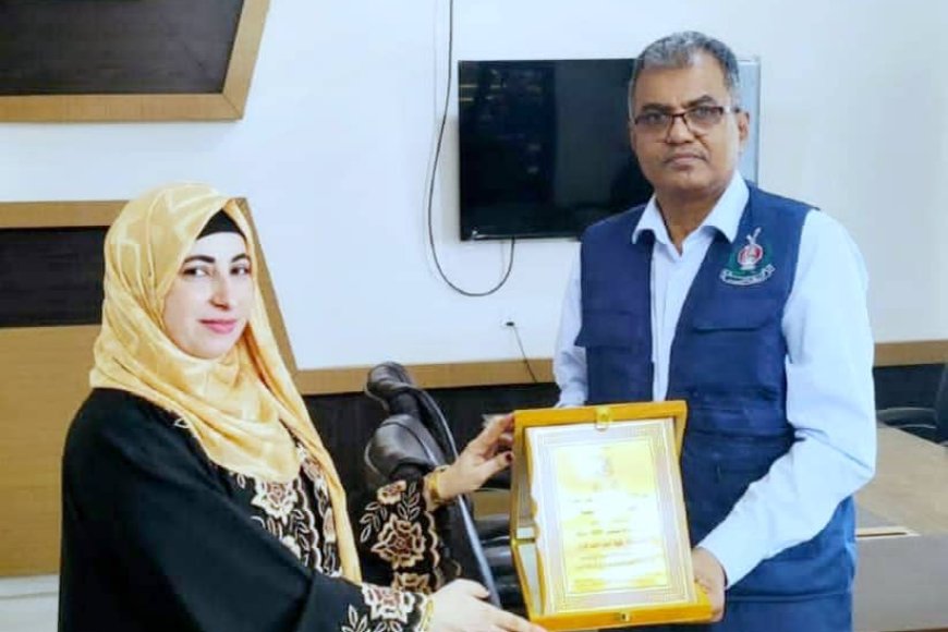 شرطة السير بعدن تكرم منظمة "مرايا المستقبل"