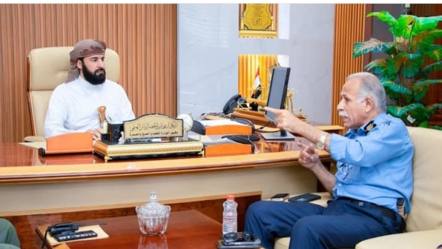 وكيل وزارة الأوقاف يلتقي مدير الجوازات بعدن ويشدد على تسهيل إجراءات الحج لجميع المواطنين في مختلف المحافظات..