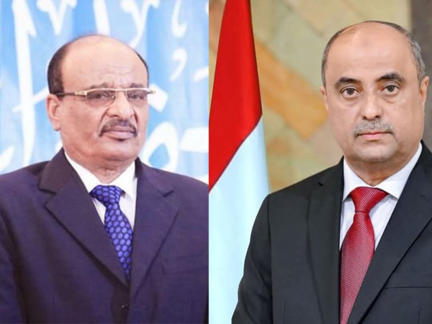 رئيس اللجنة التحضيرية للمجلس الموحد للمحافظات الشرقية يهنئ بن بريك بتعيينه رئيسًا للوزراء