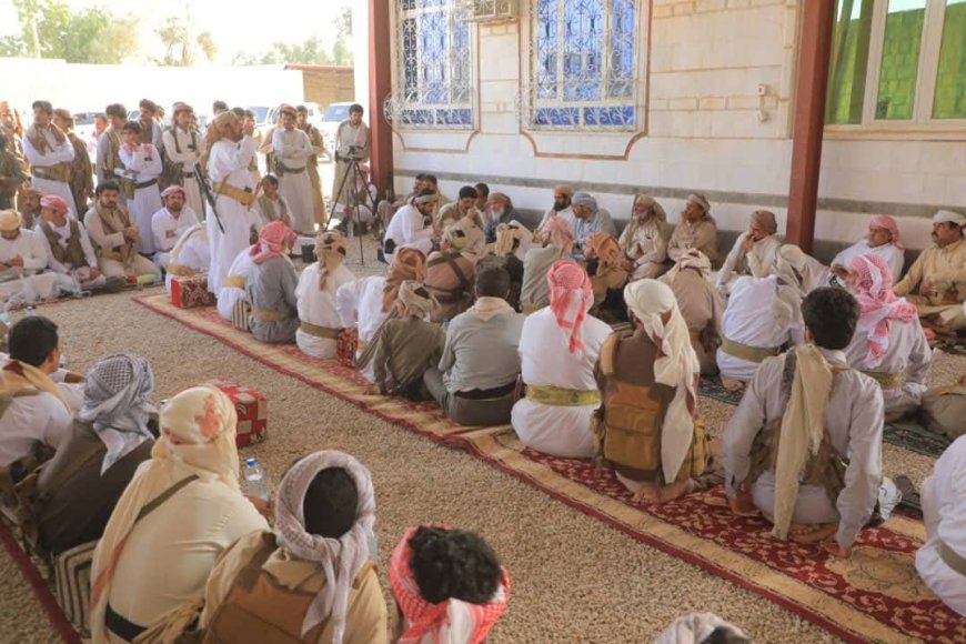 إجتماع موسع لقبائل عبيدة يؤكد جاهزيتها لمعركة التحرير ..