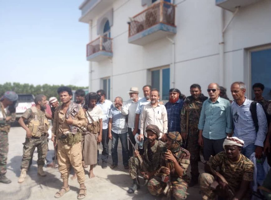 عملية أمنية مشتركة تنجح في تحرير مهندسين مختطفين تابعين لمصنع إسمنت أبين