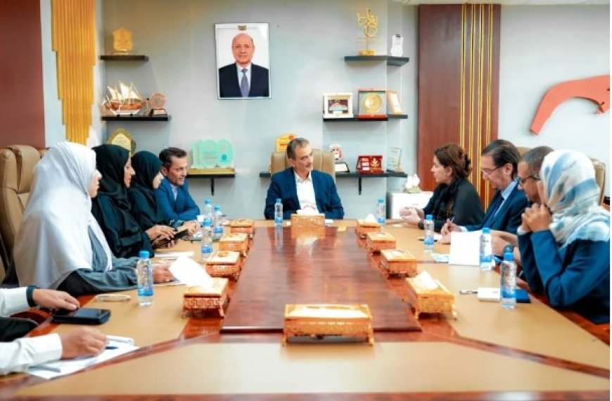وزير الدولة محافظ العاصمة عدن يناقش مع زوربا القضايا والتحديات التي تواجه النساء..