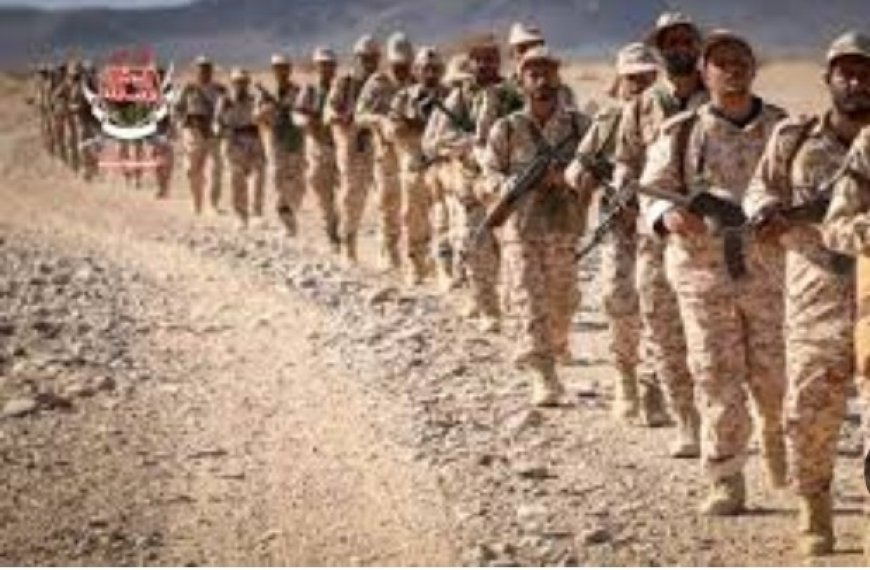 قوات العمالقة الجنوبية تنفذ مسيرًا عسكريًّا لتعزيز قدرات منتسبيها الجدد ...