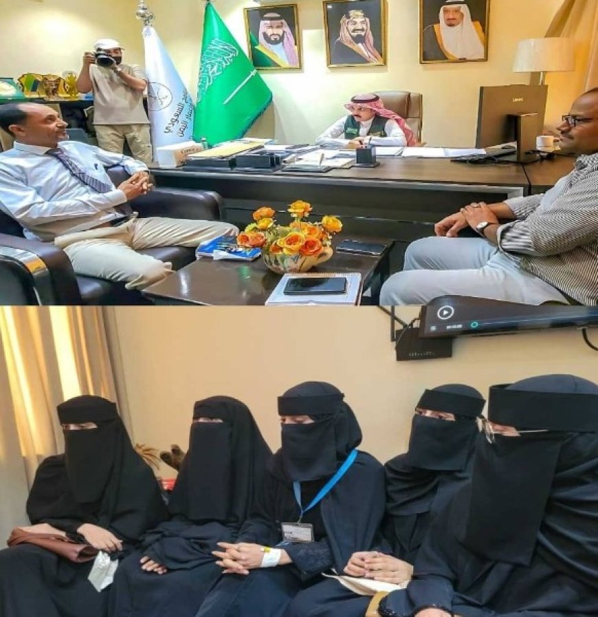 البرنامج السعودي يستقبل طالبات مشروع الوصول إلى التعليم في الريف ..
