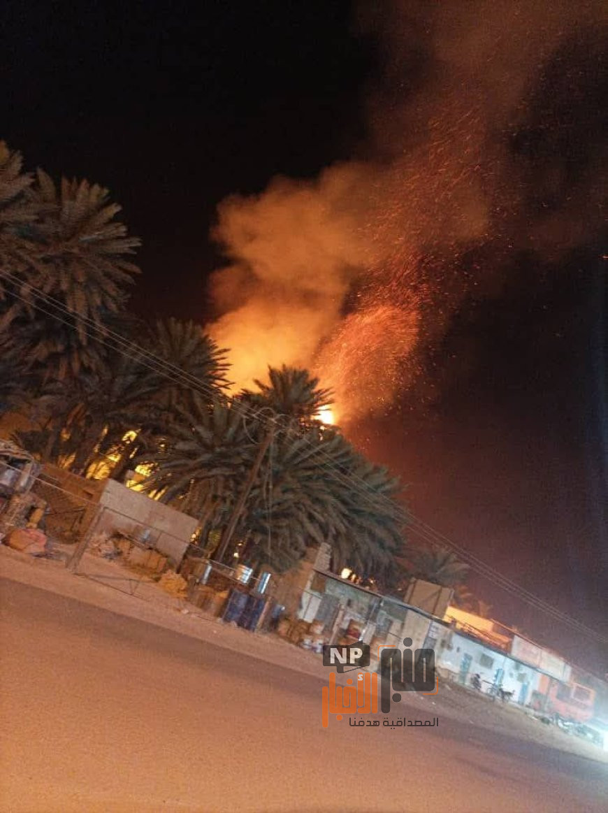 عاجل: حريق هائل يندلع بوادي حضرموت(صورة أولية)