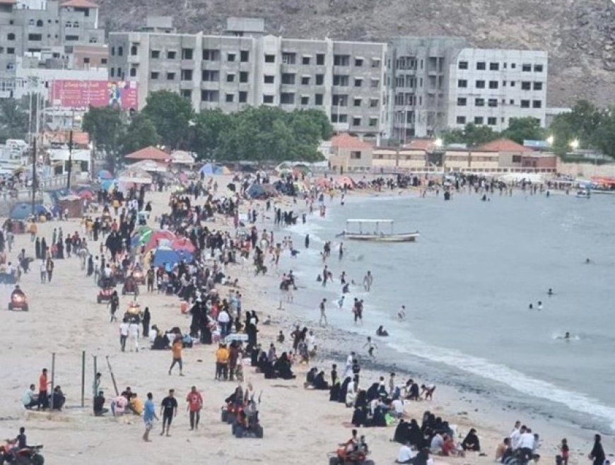 حادثة غرق مجموعة من الشبان في ساحل جولدمور العاصمة عدن ..