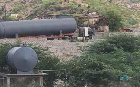 قوة أمنية تقتحم محطة ساسكو في تعز وتنهب ممتلكاتها وتختطف موظفين وتفرض حصارا محكما على الموقع