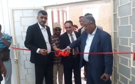 الدكتور سنكر يدشن النظام المصرفي الجديد (نظام بانكس) لفرع الإقراض الشعبي في البنك الاهلي اليمني