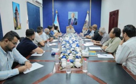 الوزير المحافظ لملس يناقش مع الهيئة الوطنية للاعلام الجنوبي القضايا التي تعصف بالعاصمة عدن ...