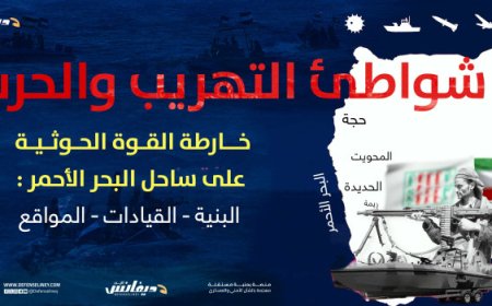 خارطة القوة الحو,,ثية على ساحل البحر الأحمر: البنية، القيادات، والمواقع...