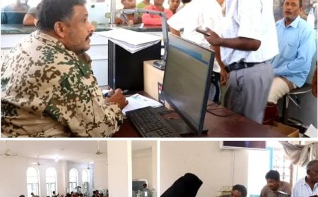 العميد نجيب ورق يتفقد مصلحة الأحوال المدنية بالخوخة ويؤكد على أهمية تطوير وتحسين أداء مكاتب الأحوال المدنية...