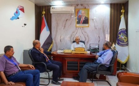 نائب رئيس الجمعية الوطنية يفتح ملف التعليم الصحي في عدن...