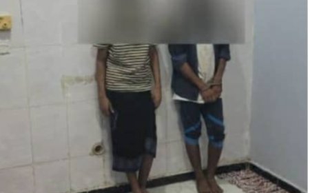 الأجهزة الامنية في دار سعد العاصمة عدن تلقي القبض على مروّجي مخدرات...