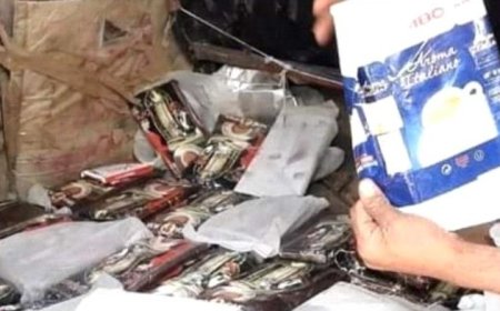 الأجهزة الأمنية في المهرة تلقي لقبض على مهرب حشيش ...