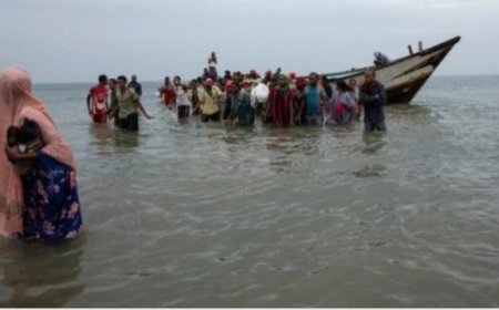 السلطات الأمنية في شبوة تعلن عن وصول 150 مهاجراً إفريقياً غير شرعياً إلى ساحل رضوم بينهم 20 امرأة...