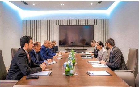 عضو الرئاسي الزُبيدي يؤكد على ضرورة تكثيف الجهود الدولية لدعم الحكومة في مواجهة التحديات ...