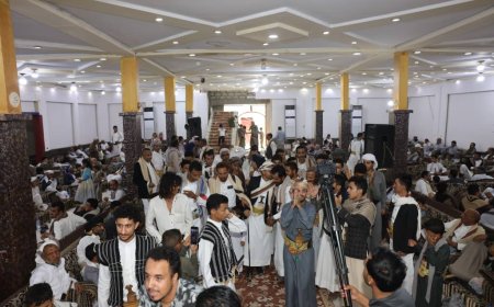 مأرب تحتفل بزفاف المهندس والصحفي محمد عبدالقدوس عمران(صور)