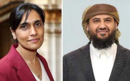 عضو الرئاسي المحرمي يناقش مع السفيرة البريطانية مستجدات الاوضاع السياسية والعسكرية في اليمن...