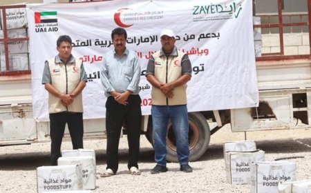 توزيع 300 طرد غذائي من الإمارات الإنقاذ الأسر الأشد فقراً في شبوة ...