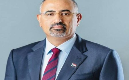 نائب رئيس مجلس القيادة الرئاسي  الزُبيدي يبعث برقية تهنئة للرئيس الجيبوتي بمناسبة ذكرى الاستقلال....