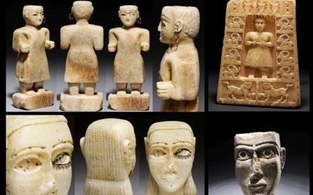 اربع قطع أثرية يمنية تعرض في مزاد علني في فرنسا ..