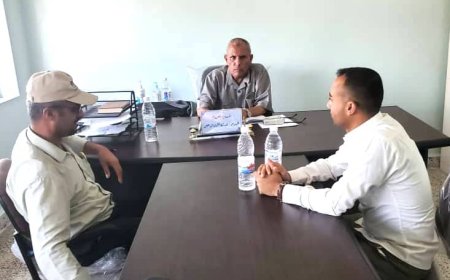 الدعيس يناقش مع وكالة SMPS ترتيبات تنفيذ مشروع تعزيز الأمن الغذائي في الشمايتين...