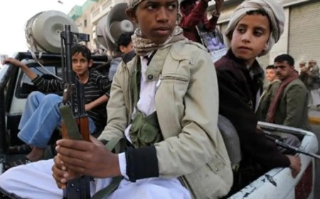 تهامة تواجه كارثة تجنيد الحو,,ثيين للاطفال في ظل صمت دولي...