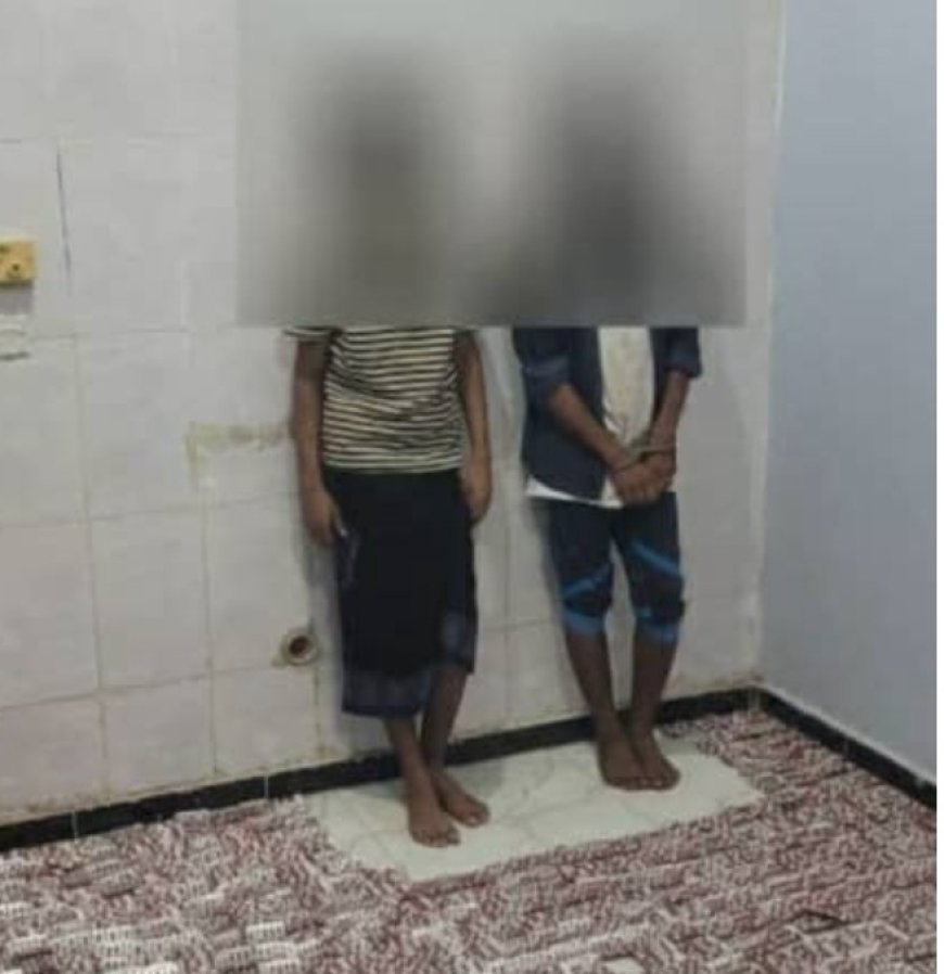 الأجهزة الامنية في دار سعد العاصمة عدن تلقي القبض على مروّجي مخدرات...