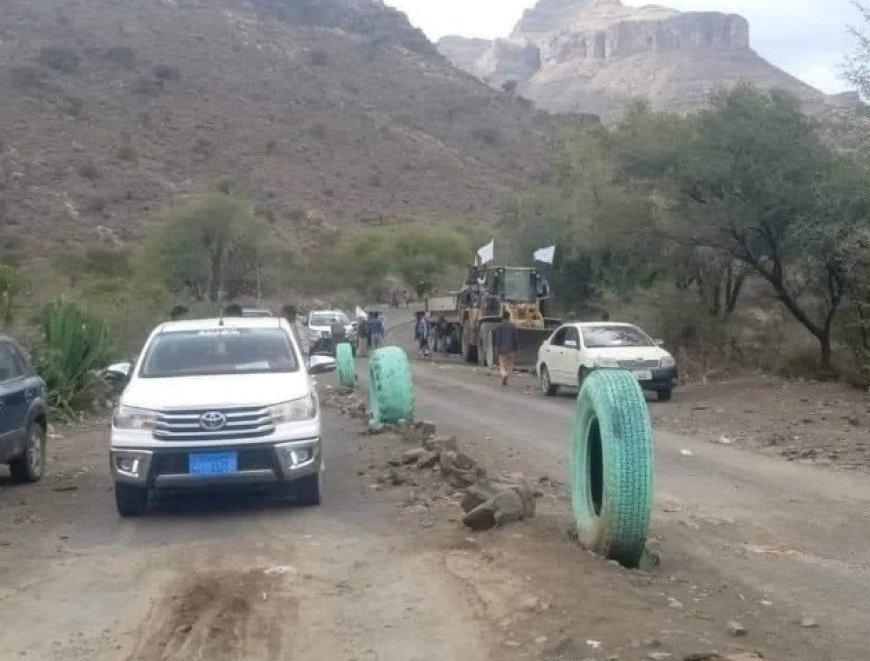 نقطة جبايات جديدة تستحدثها الميليشيات الحو,,ثية في الضالع..