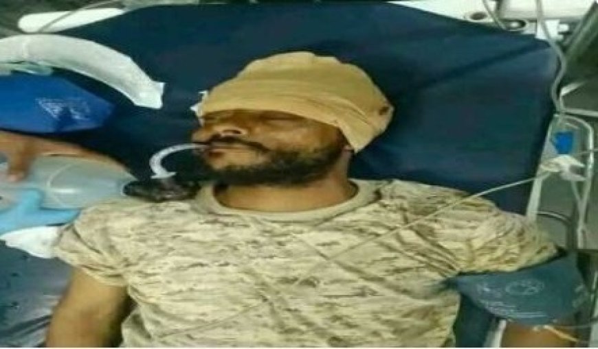 استشهاد أحد أبطال القوات الجنوبية متأثرًا بإصابته برصاص قناص حو,,ثي في جبهة الضالع...