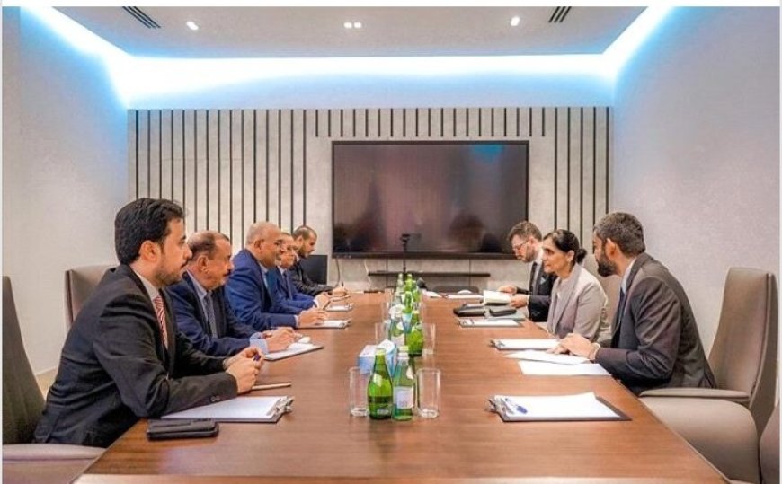 عضو الرئاسي الزُبيدي يؤكد على ضرورة تكثيف الجهود الدولية لدعم الحكومة في مواجهة التحديات ...