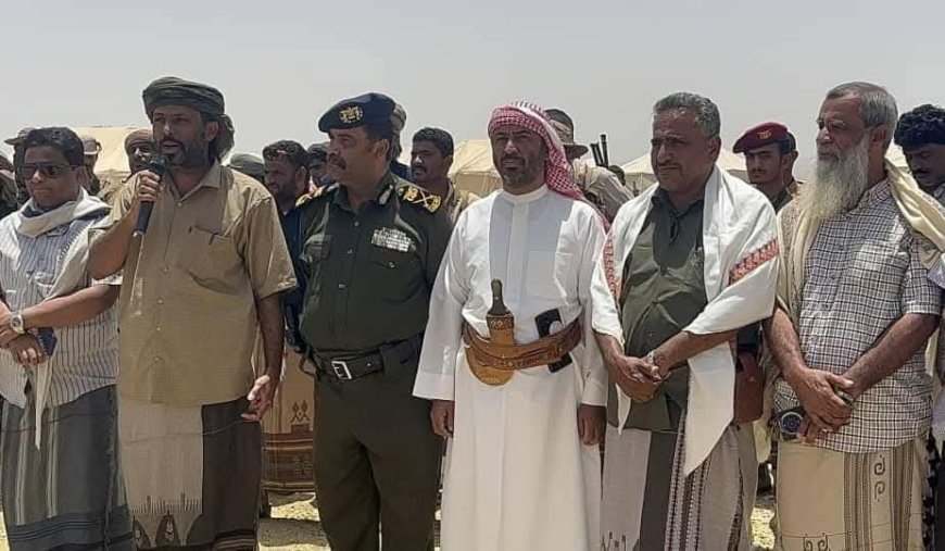 رئيس حلف حضرموت يزور اللواء الأول ويحثّ منتسبيه على الاستفادة من التدريب والانضباط ..