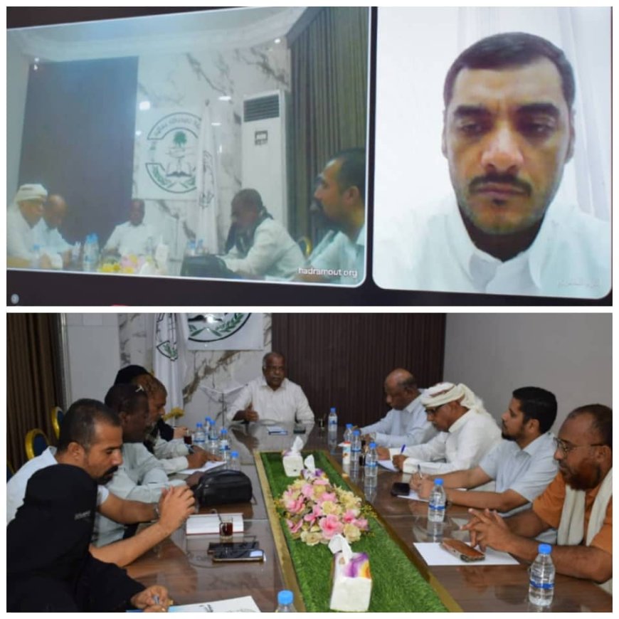 الأمانة العامة لمؤتمر حضرموت الجامع: الإنهيار الإقتصادي والخدمي بلغ ذروته.. والحكم الذاتي خيار لا رجعة عنه...