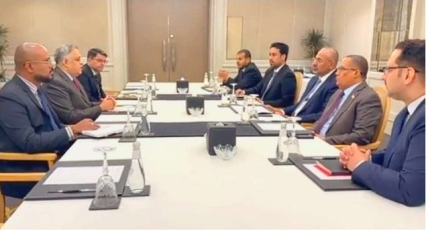 عضو الرئاسي الزُبيدي يثمن للهند دعمها الإنساني لليمن ...