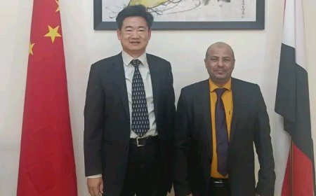 الدكتور المشرعي يبحث مع القائم بالأعمال الصيني سبل تعزيز التعاون...