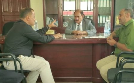 محافظ الضالع يوجه بسرعة البت في قضايا المواطنين...