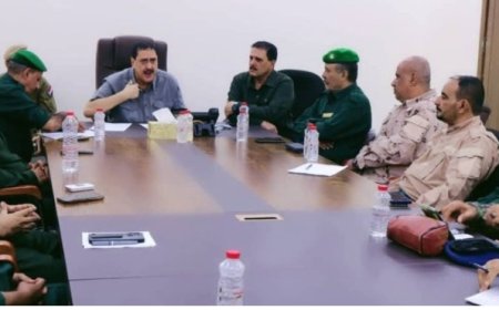 مدير شرطة العاصمة عدن يترأس اجتماعا امنيا ...