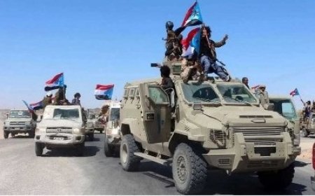 مصدر عسكري مسؤول ينفي خبر انسحاب قوات العمالقة من مديرية بيحان بشبوة....