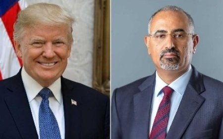 عضو الرئاسي الزُبيدي يهنئ الرئيس ترامب بمناسبة استقلال بلاده.. 