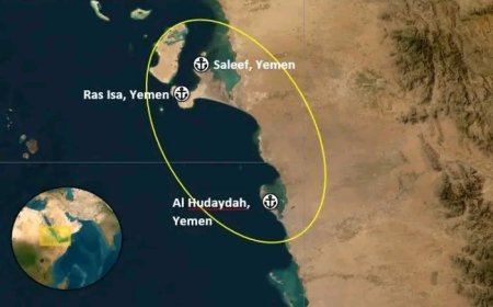 هيئة بريطانية: مخاطر عالية تهدد السفن المتجهة إلى موانئ الحديدة المحتلة من قبل الحو,,ثي ..