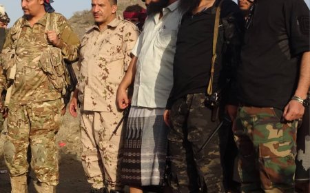 قادة من ذهب: العميد فتح عبدالله القاضي،، والعقيد محمد ناجي الظاهري، رموز القيادة والريادة في محافظة الضالع