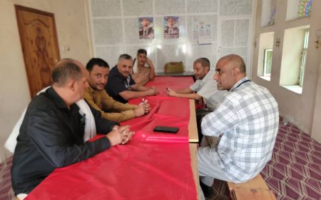 السلطة المحلية بمديرية قعطبة تلتقي بمؤسسة التنمية المستدامة