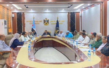 مجلس المستشارين يؤكد على أهمية التماسك والالتفاف حول القيادة السياسية للمجلس الانتقالي الجنوبي.....
