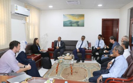 رئيس جامعة عدن يزور الجهاز المركزي للإحصاء ويؤكد أهمية التعاون المشترك