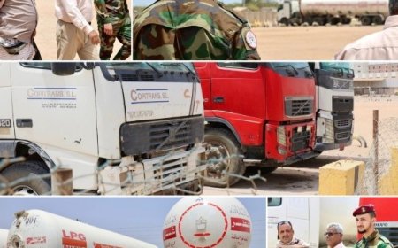 بتوجيهات عضو الرئاسي المحرمي الأجهزة الأمنية في لحج تحبط عملية تهريب غاز كانت في طريقها إلى الحو,,ثيين..