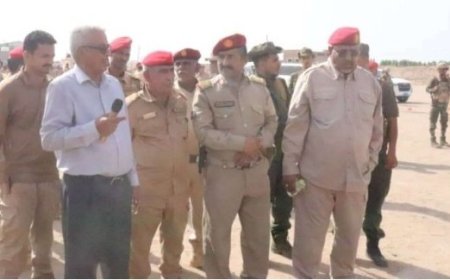 مدير مكتب القائد الأعلى للقوات المسلحة الجنوبية يزور معسكر الشرطة العسكرية الجنوبية ..