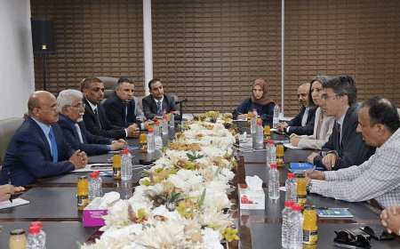 تم مناقشة التحضيرات للبدء في تنفيذ مشروع أنظمة المدفوعات..محافظ البنك المركزي يلتقي المدير الإقليمي للبنك الدولي